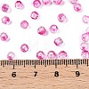 Baking Paint Electroplate Transparent Glass Seed Beads SEED-N006-07I-4