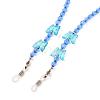 Butterfly Design Eyeglass Chains for Women AJEW-EH00255-01-3