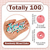 10G Opaque Acrylic Beads SACR-TADJ0001-03F-3