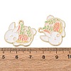 Alloy Enamel Pendants AL-CBA7E34-01C-G-3