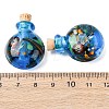 Handmade Lampwork Perfume Bottle Pendants LAMP-H072-01D-3