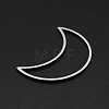 Non-Tarnish 201 Stainless Steel Linging Rings STAS-N090-T944-1-3