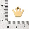 304 Stainless Steel Charms STAS-C162-06G-3