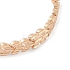 Brass Link Chain Bracelets for Women Men BJEW-P324-01J-KCG-2