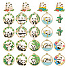  24Pcs 12 Style Alloy Enamel Pendants FIND-TA0002-72-2