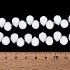 Opaque Glass Beads Strands GLAA-Q116-01A-D01-4