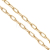 2.5MM 304 Stainless Steel Paperclip Chain Necklace Making AJEW-JB01496-02-3