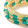 2Pcs Summer Jewelry Waist Bead NJEW-C00024-01-7