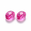Transparent Acrylic Beads LS-TACR-S154-18A-82-2