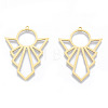 201 Stainless Steel Pendants STAS-N090-LA965-2-1