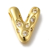 Brass with Cubic Zirconia Pendant KK-Q818-03V-G-1