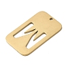 304 Stainless Steel Pendants STAS-D200-01W-G-2