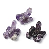 Natural Amethyst Carved Healing Scorpion Figurines DJEW-M008-01C-1