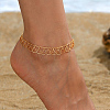 Beach Style Adjustable Heart Charm Anklets for Women RN1564-1