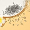 Tarnish Resistant 304 Stainless Steel Open Jump Rings X-STAS-Q186-02-6x0.8mm-5