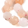Natural Pink Aventurine Beads Strands G-NH0021-A14-02-4
