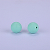 Round Silicone Focal Beads SI-JX0046A-93-5