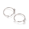 304 Stainless Steel Hoop Earrings STAS-D171-13P-2