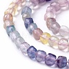 Natural Fluorite Beads Strands G-G991-C01-4
