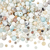 285Pcs 3 Styles Natural Flower Amazonite Beads G-ME0001-38-1