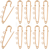 30Pcs Alloy Brooch Findings FIND-SC0022-86-1