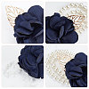 2Pcs 2 Style Silk Cloth Imitation Flower Brooch AJEW-CP0004-95-5