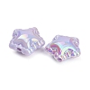 Plating Opaque Acrylic Beads AC-CBA0766-01A-2