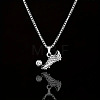 Football Soccer Shoe 667 Stainless Steel Pendant Necklaces for Men FS-WG4A7BD-02-1