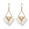 304 Stainless Steel Dangle Earrings EJEW-MZ00806-01-3