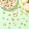 110Pcs 12 Styles Unfinished Wood Beads WOOD-YW0001-82-4