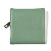 Imitation Leather Jewelry Storage Zipper Bags ABAG-G016-01A-06-2