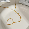 304 Stainless Steel Cable Chain Bracelets MG3461-4