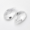 Faceted Teardrop Glass Pendants X-GLAA-R149-A-01-2
