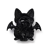 Black Alloy Brooches JEWB-C032-08C-EB-2