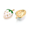 304 Stainless Steel Enamel Pendants X1-STAS-T068-05B-2