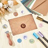 DIY Scrapbook Wax Seal Stamp Sets AJEW-WH0432-005-5