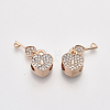 Light Gold Plated Alloy European Dangle Charms MPDL-S067-68-1