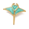 304 Stainless Steel Enamel Pendants STAS-L316-23G-05-1