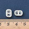 Brass Silicone Slide Charms KK-C099-06A-S-3