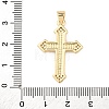 Brass Micro Pave Cubic Zirconia Pendants KK-K408-24A-G-3