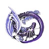 Pelycosaur Alloy Enamel Lapel Pins for Backpack Clothes JEWB-G044-02AS-02-2