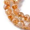 Natural Citrine Bead Strands G-P466-01C-01-4