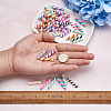 Craftdady 90Pcs 9 Colors Handmade Polymer Clay Pendants CLAY-CD0001-08-13