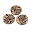 Tibetan Style Alloy Pendants X-PALLOY-A15823-AB-FF-2