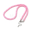 Ployester Core-Wrapped Round Cord Necklace Making KK-CBACFA2-03P-20-1
