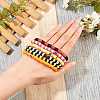 Handmade Polymer Clay Heishi Beads Stretch Bracelets Sets BJEW-JB05902-10-10