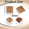 200Pcs Brass Cabochons KK-CY0001-18A-AB-2