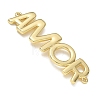 Brass Connector Charms KK-CBAE532-01G-G-2