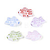 Opaque Acrylic Beads SACR-T017-82M-1
