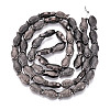 Electroplate Glass Beads Strands EGLA-T025-03A-2